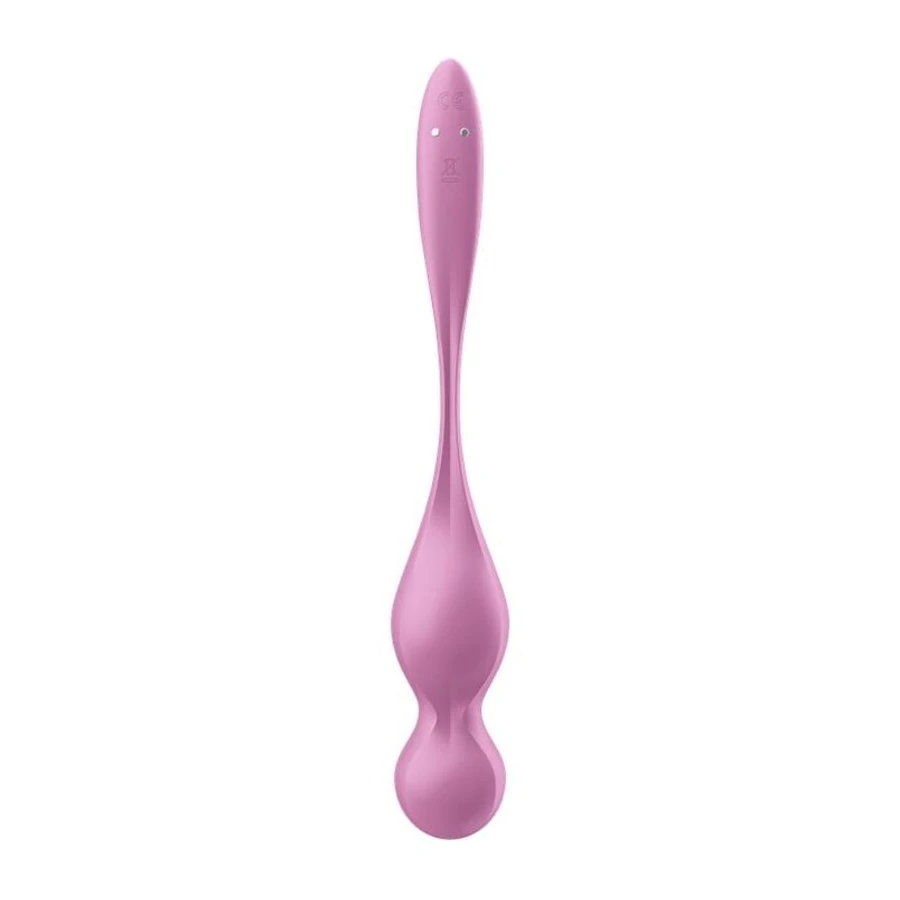 SATISFYER - BOLAS DE KEGEL VIBRANTES LOVE BIRDS ROSA